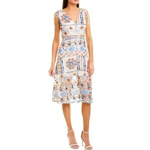 Ali&Jay LA Dress A-line Fit&Flare LaCita Aztec Mexican Native American XL